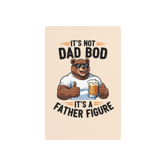 Custom Metal Sign for Dad – Funny Bear Artwork, mancave
