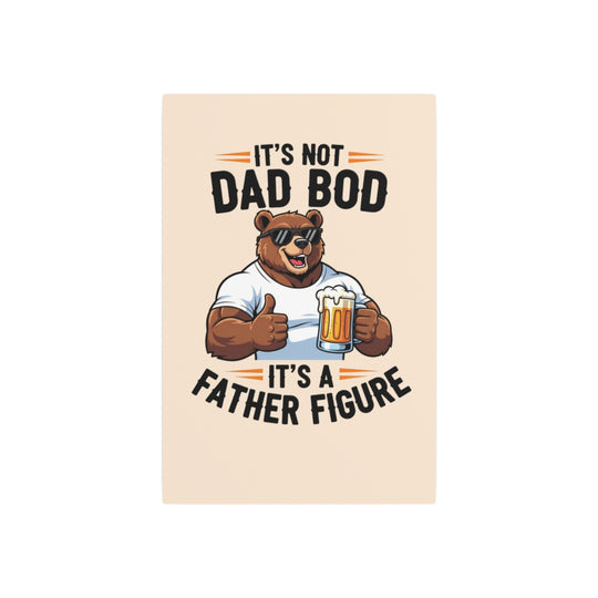 Custom Metal Sign for Dad – Funny Bear Artwork, mancave
