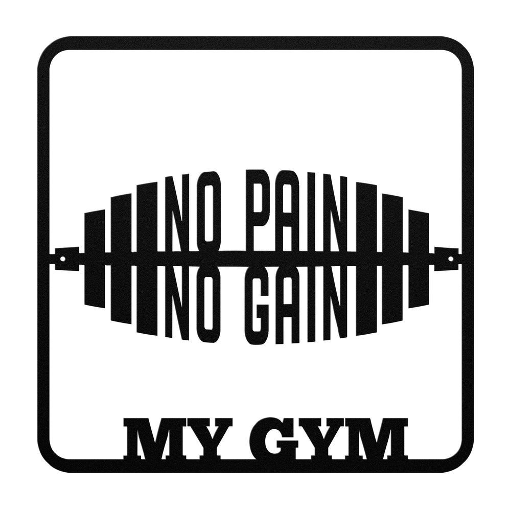 personalized gym sign - Tailored Wall ExpressionsWall ArtMTS14RED