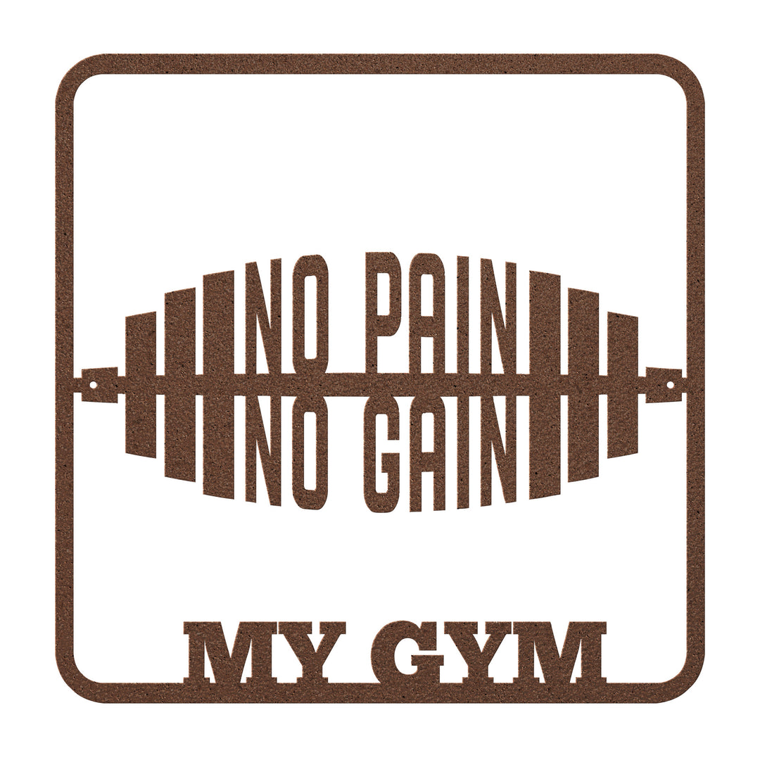 personalized gym sign