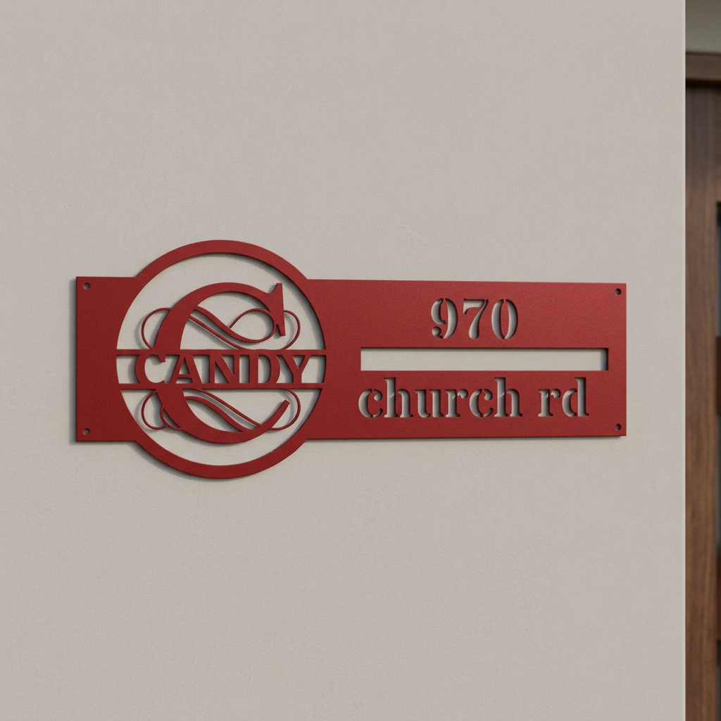 Red C address sign