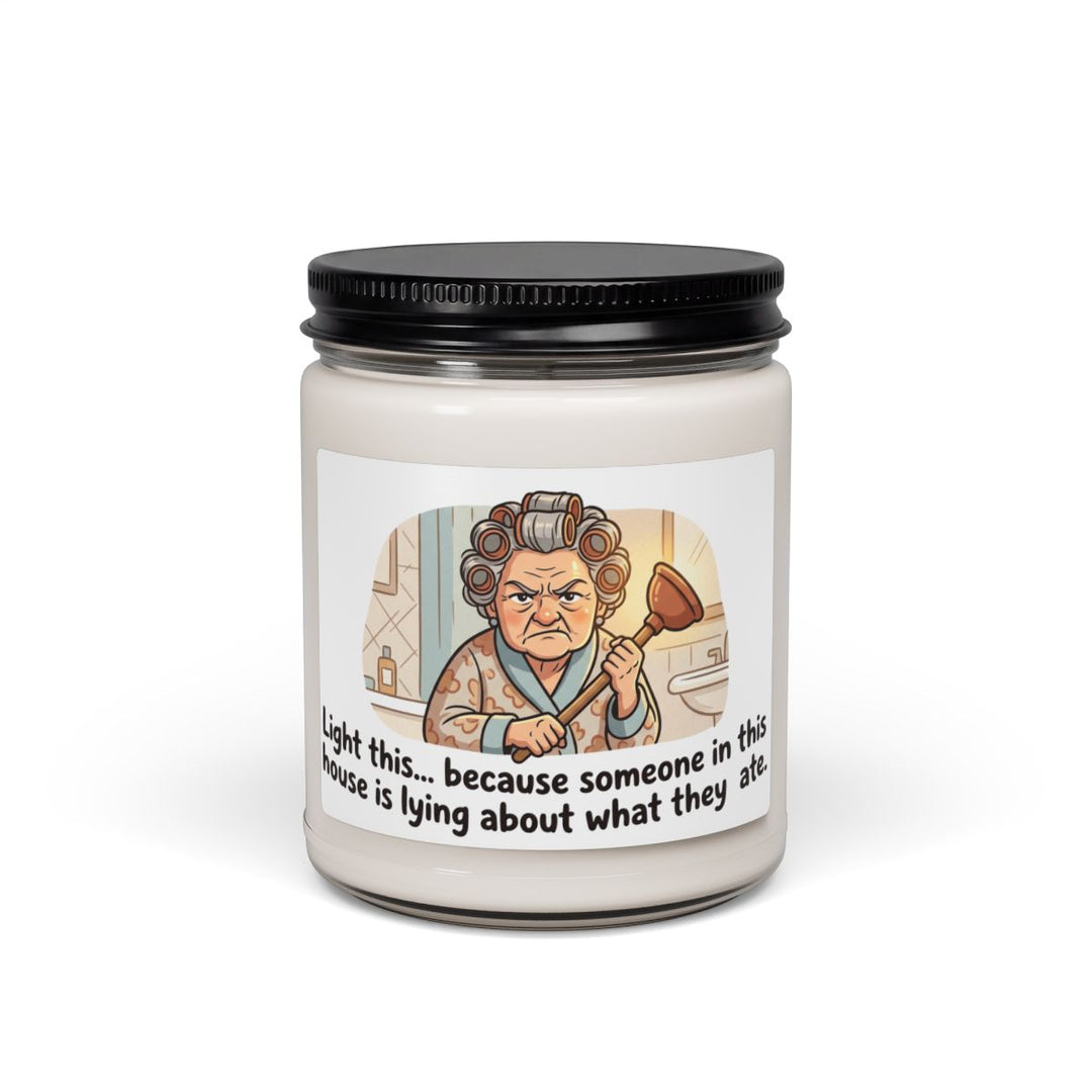 Bathroom Humor Scented Candle - Gag Gift for Home Decor