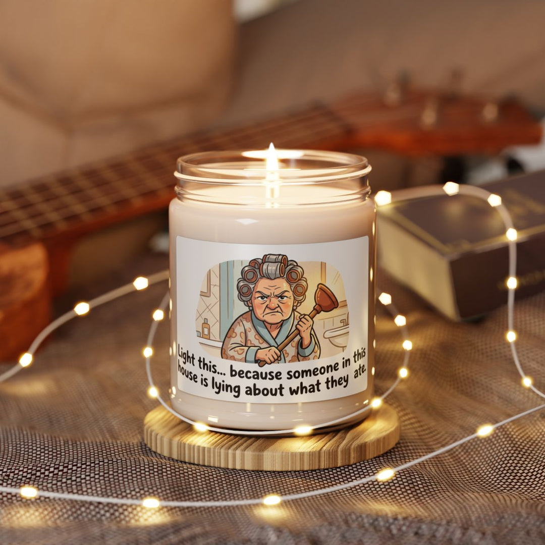 Bathroom Humor Scented Candle - Gag Gift for Home Decor