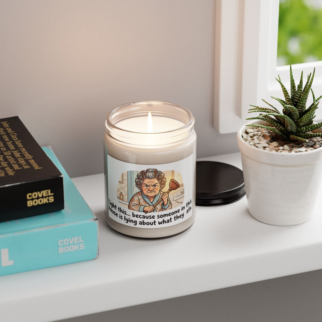 Bathroom Humor Scented Candle - Gag Gift for Home Decor