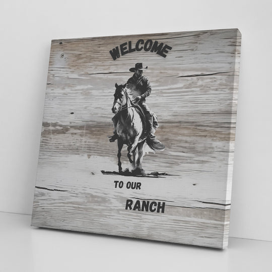 welcome to our ranch - Tailored Wall ExpressionsCanvas139002