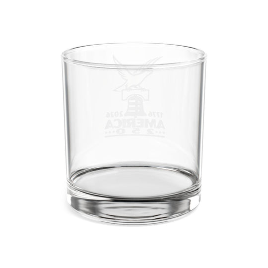 Engraved America 250 Whiskey Glass - Patriotic Gift